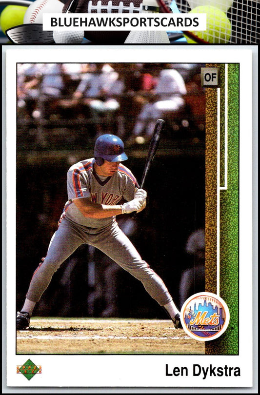 1989 Upper Deck #369 Len Dykstra