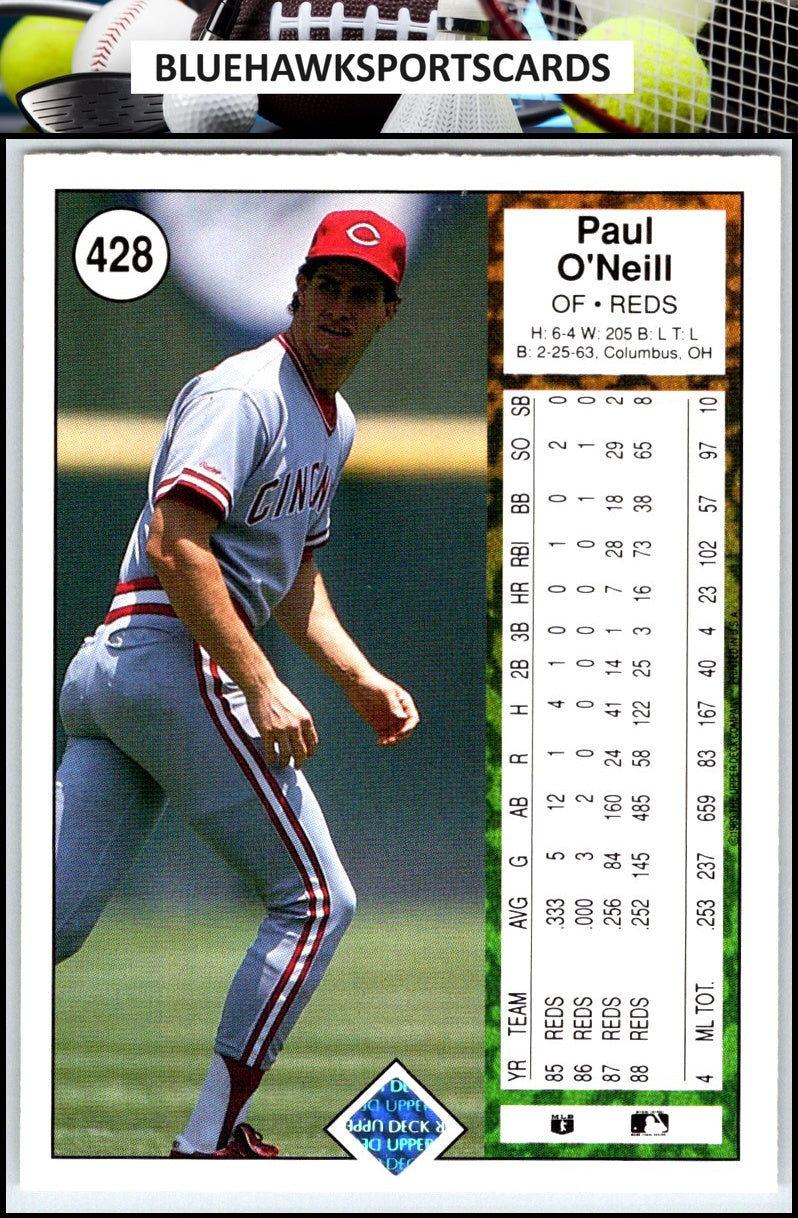 1989 Upper Deck #428 Paul O'Neill