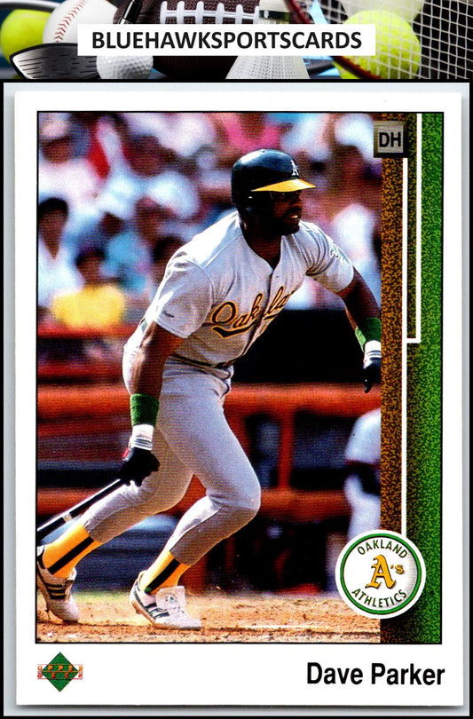1989 Upper Deck #605 Dave Parker