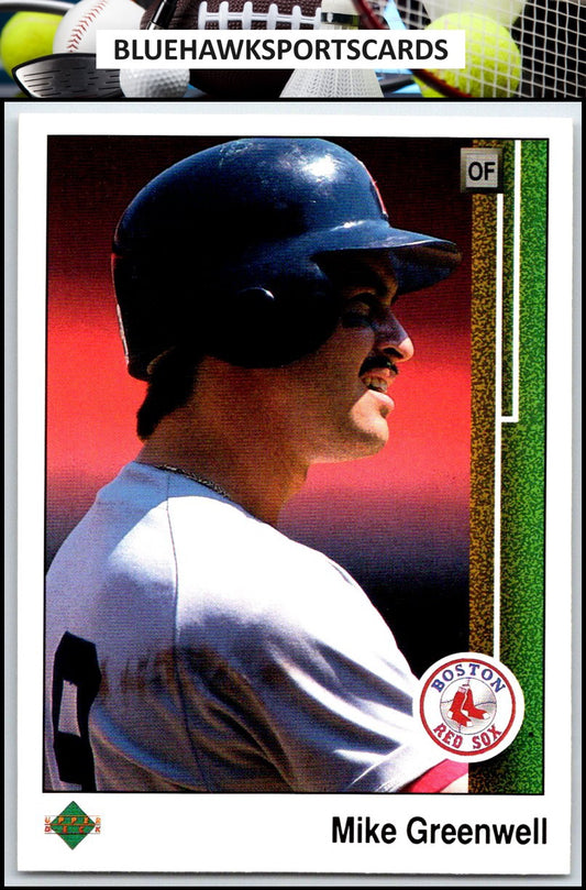 1989 Upper Deck #432 Mike Greenwell