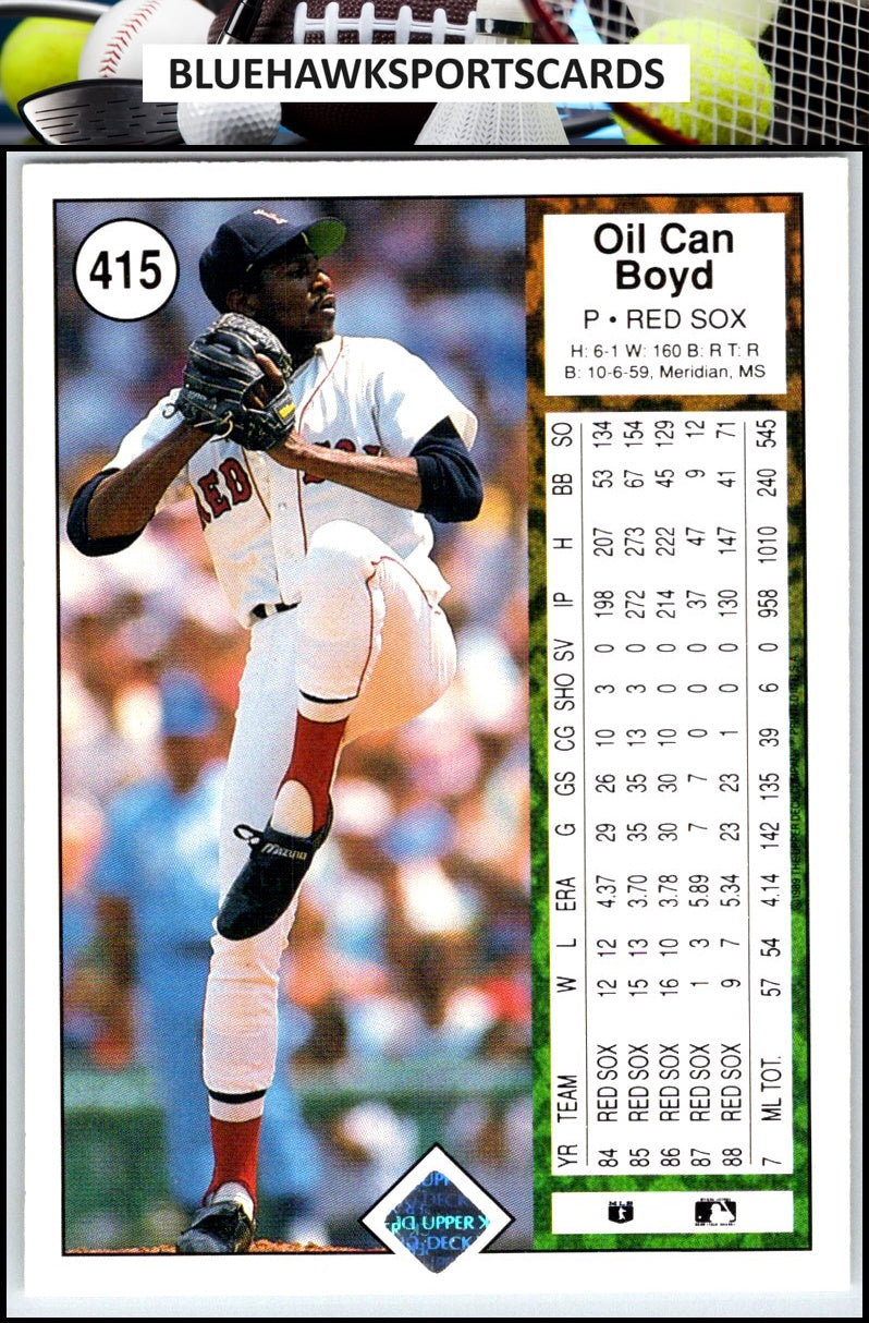 1989 Upper Deck #415 Oil Can Boyd