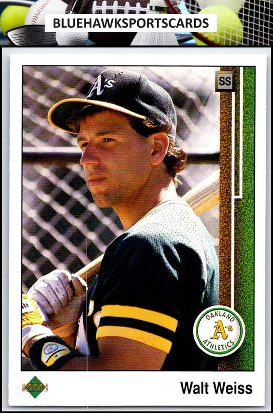 1989 Upper Deck #374 Walt Weiss