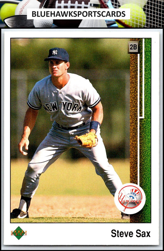1989 Upper Deck #748 Steve Sax