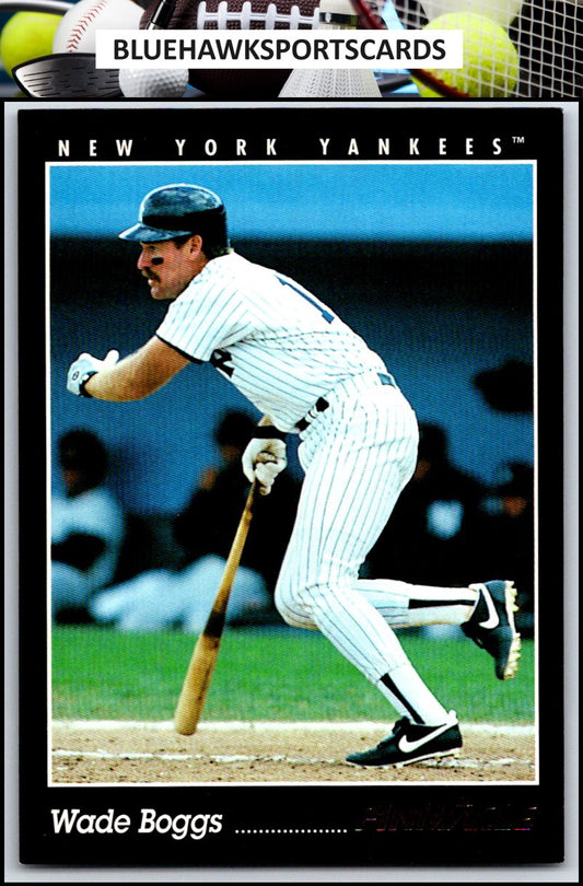 1993 Pinnacle #424 Wade Boggs