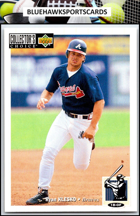 1994 Collector's Choice #165 Ryan Klesko