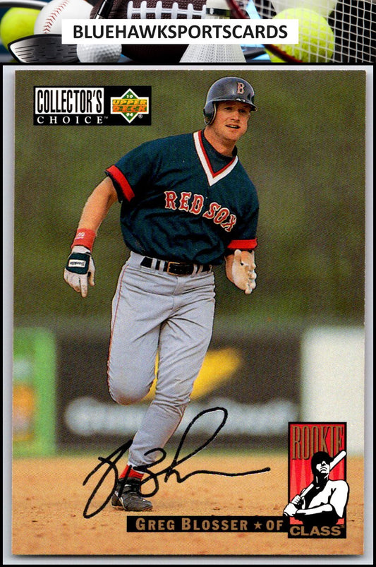 1994 Collector's Choice #2 Greg Blosser Silver Signature