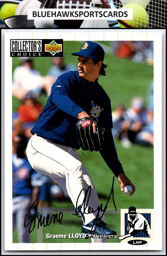 1994 Collector's Choice #518 Graeme Lloyd Silver Signature