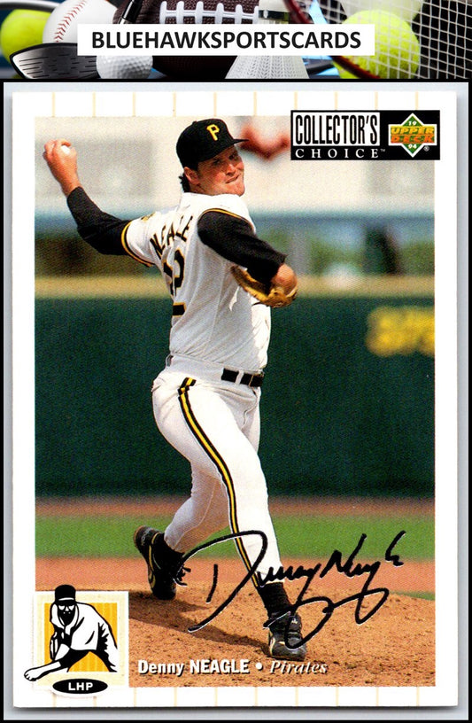 1994 Collector's Choice #562 Denny Neagle Silver Signature