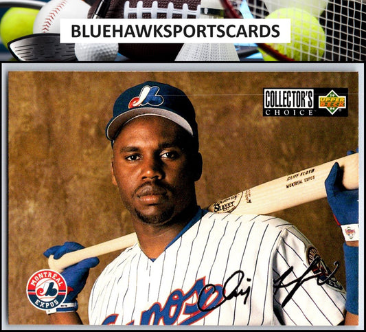 1994 Collector's Choice #337 Cliff Floyd Silver Signature