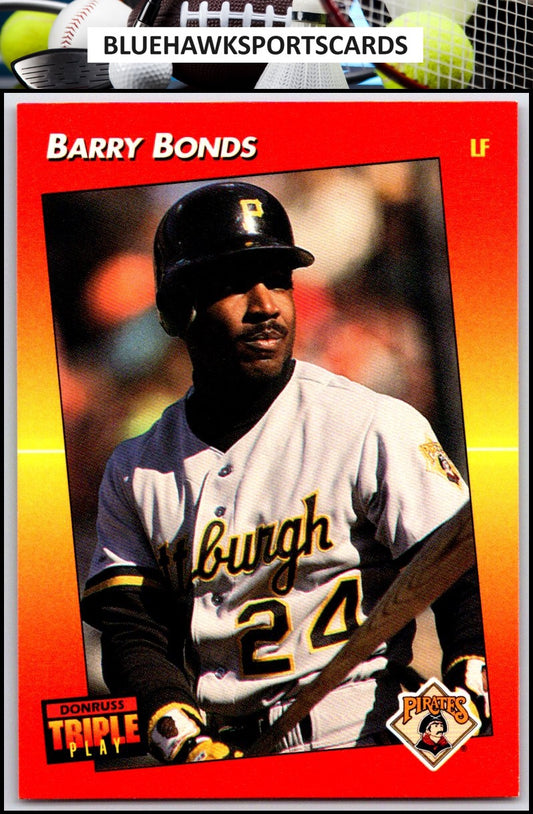 1992 Triple Play #116 Barry Bonds