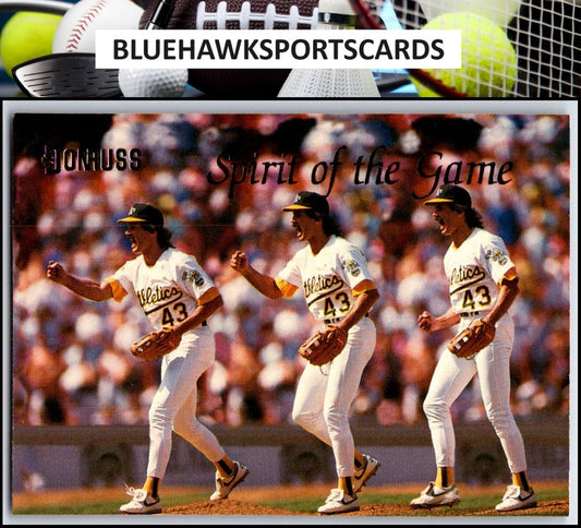 1993 Donruss #SG4 Dennis Eckersley Spirit of the Game