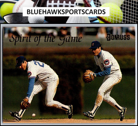 1993 Donruss #SG14 Ryne Sandberg Spirit of the Game