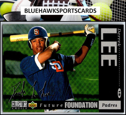 1994 Collector's Choice #645b Derrek Lee Silver Signature