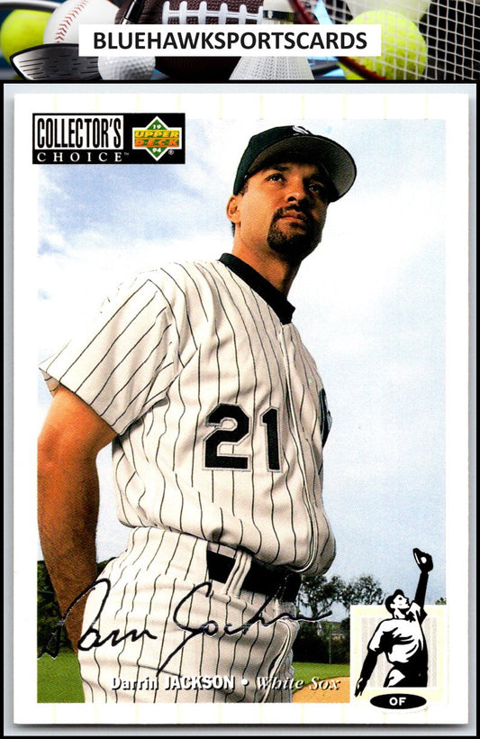 1994 Collector's Choice #370 Darrin Jackson Silver Signature