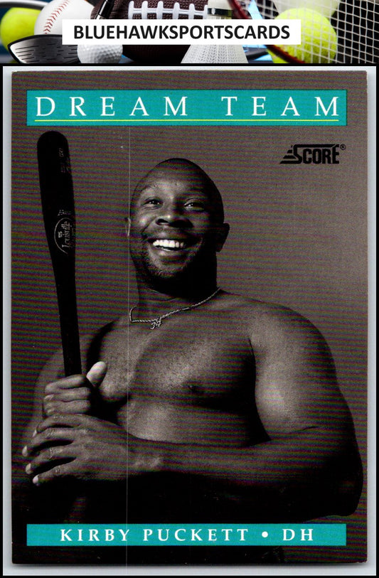 1991 Score #891 Kirby Puckett