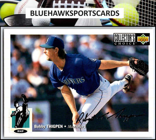 1994 Collector's Choice #516 Bobby Thigpen Silver Signature