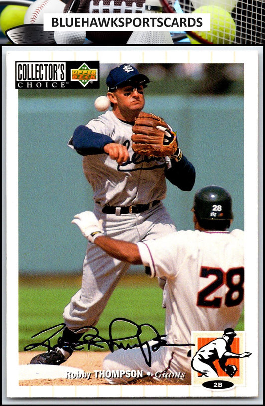 1994 Collector's Choice #535 Robby Thompson Silver Signature