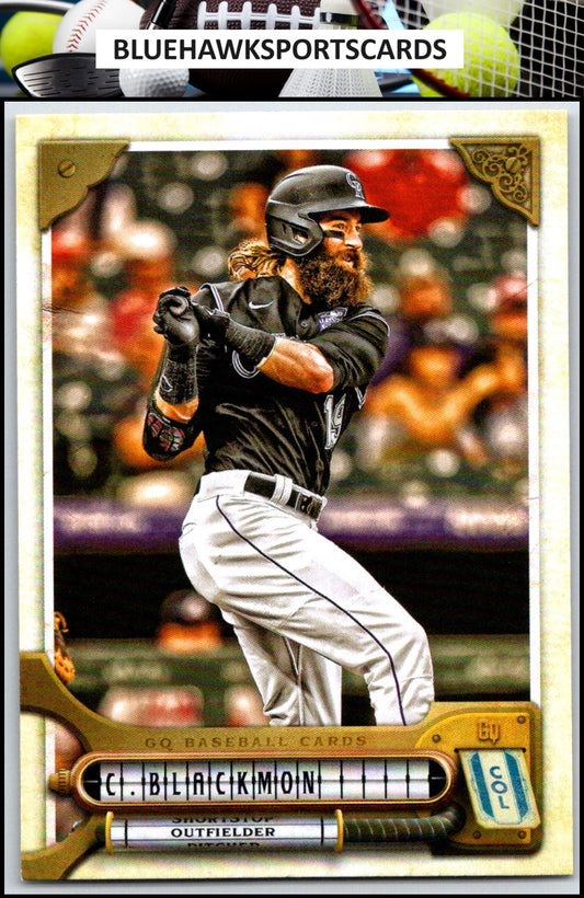 2022 Topps Gypsy Queen #23 Charlie Blackmon