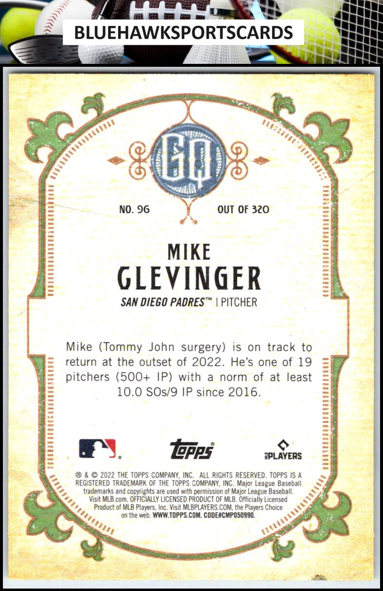 2022 Topps Gypsy Queen #96 Mike Clevinger