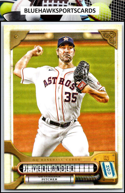 2022 Topps Gypsy Queen #48 Justin Verlander