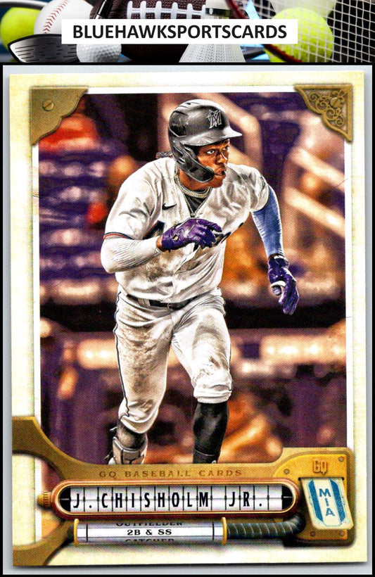 2022 Topps Gypsy Queen #37 Jazz Chisholm Jr.