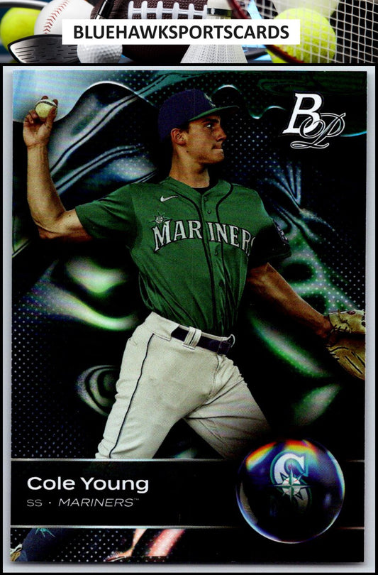 2023 Bowman Platinum #TOP-15 Cole Young Top Prospects