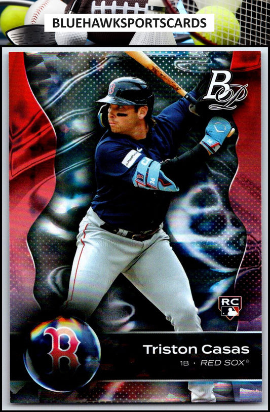 2023 Bowman Platinum #51 Triston Casas Ice Foil