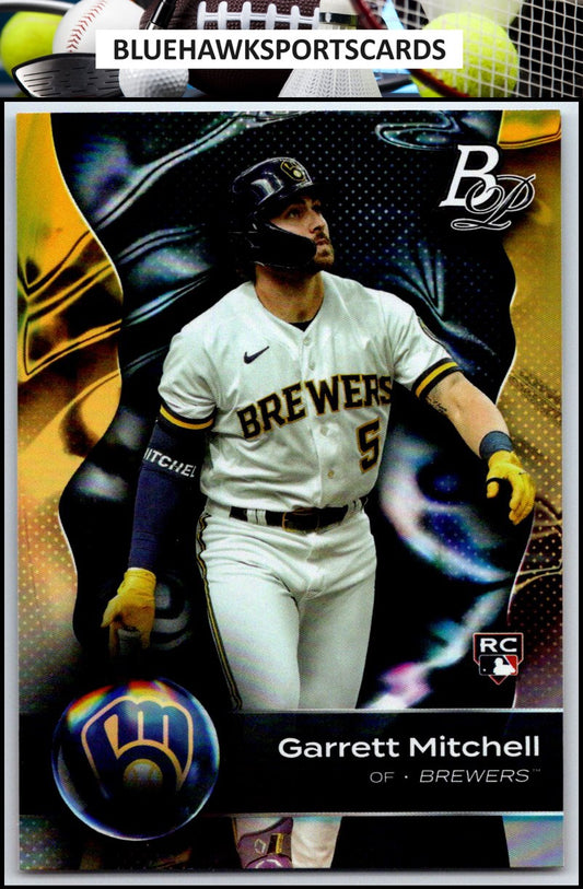 2023 Bowman Platinum #43 Garrett Mitchell