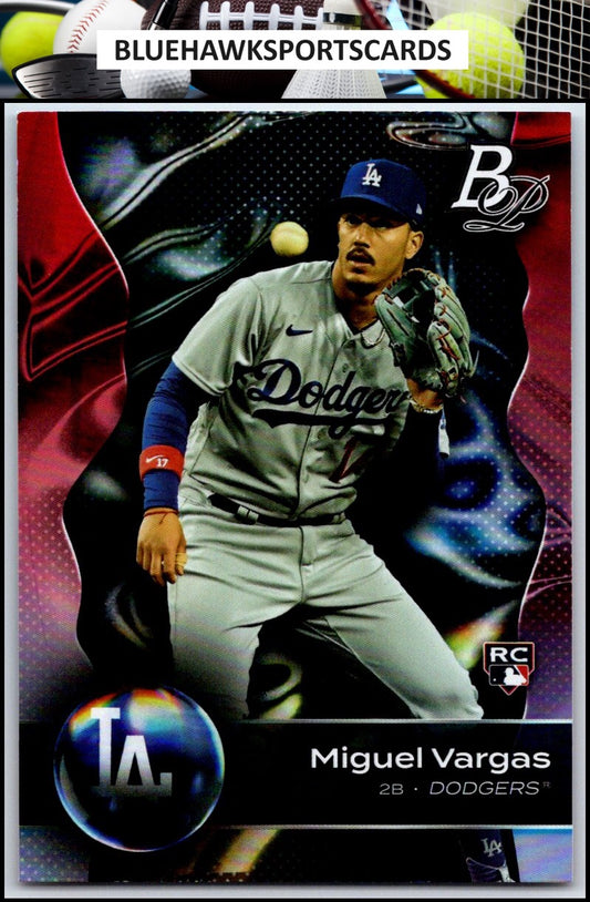 2023 Bowman Platinum #62 Miguel Vargas