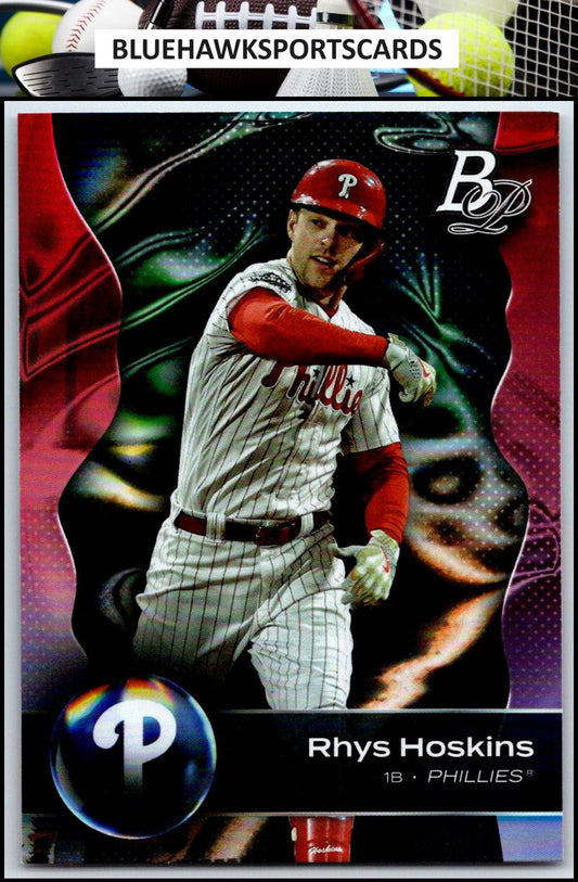 2023 Bowman Platinum #2 Rhys Hoskins