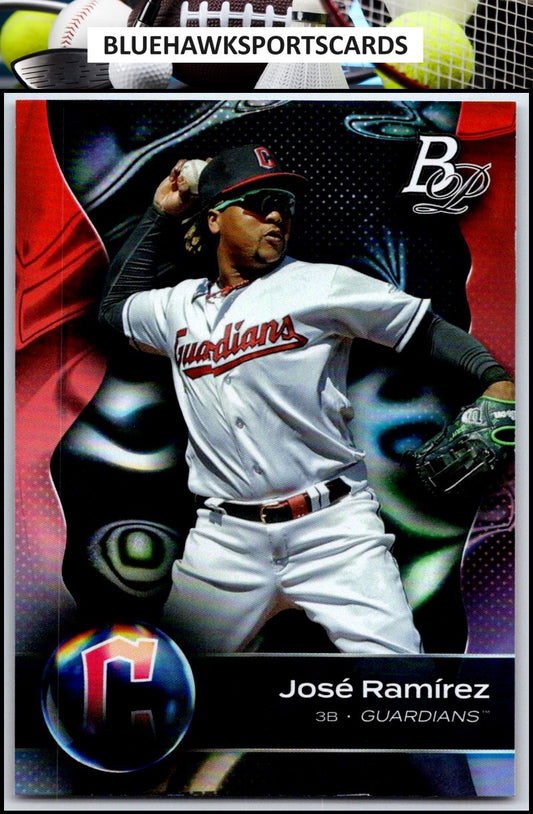 2023 Bowman Platinum #95 José Ramírez