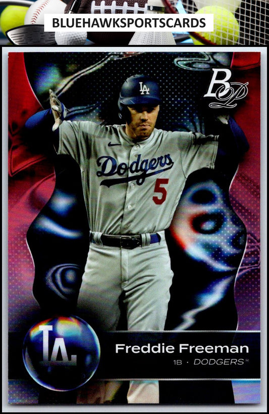 2023 Bowman Platinum #83 Freddie Freeman