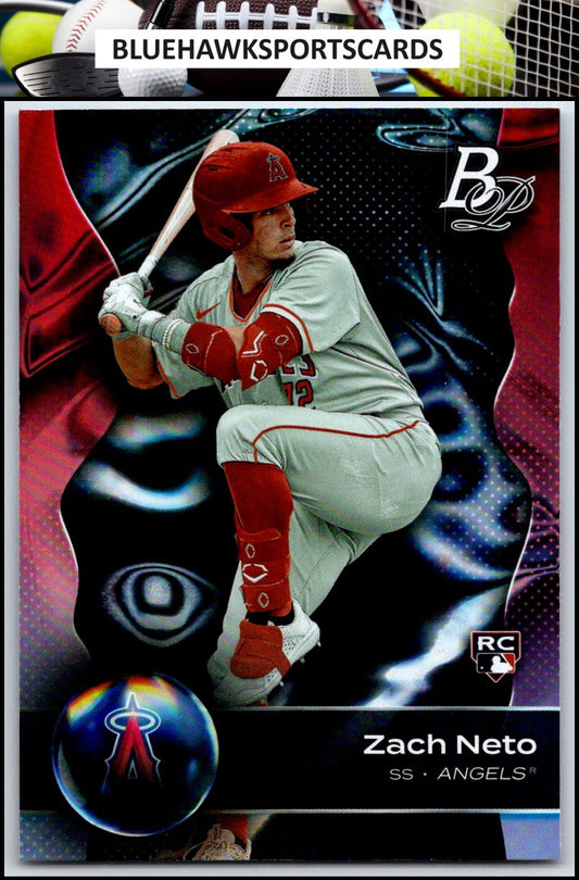 2023 Bowman Platinum #102 Zach Neto