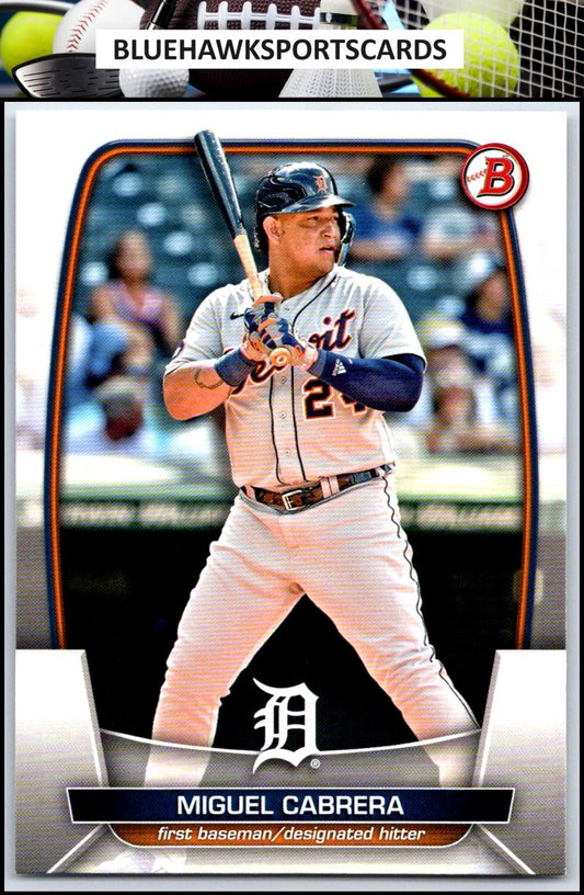 2023 Bowman #27 Miguel Cabrera