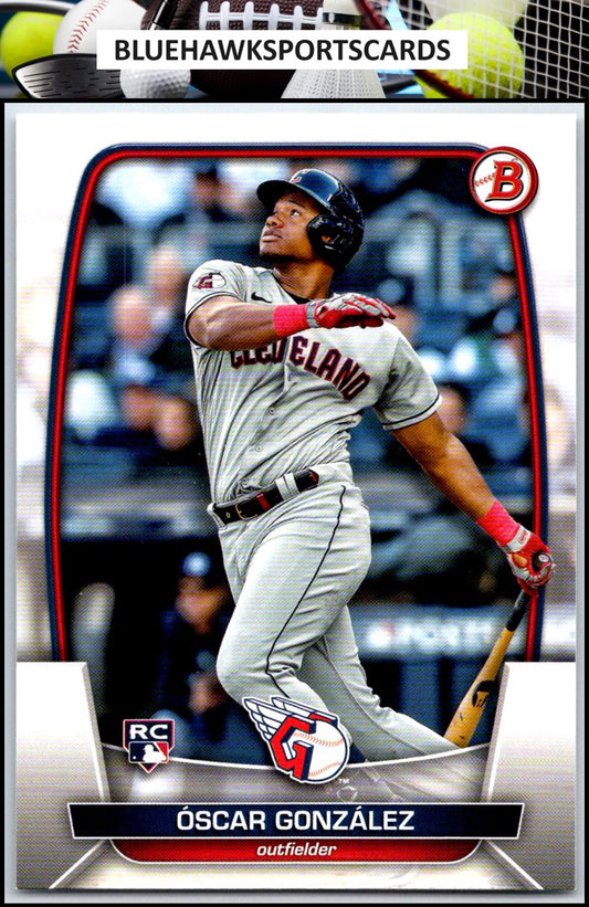 2023 Bowman #62 Oscar Gonzalez