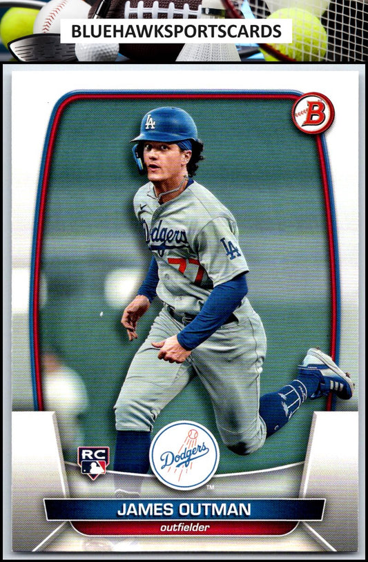 2023 Bowman #13 James Outman