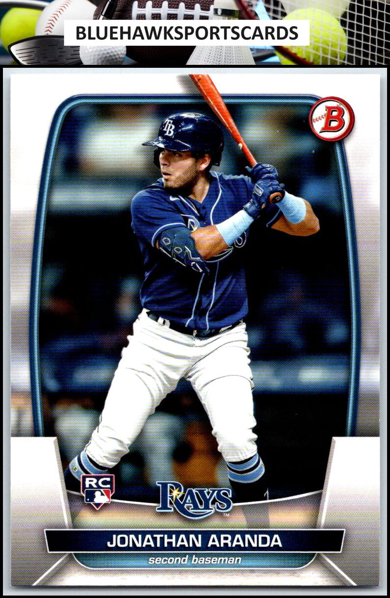 2023 Bowman #28 Jonathan Aranda