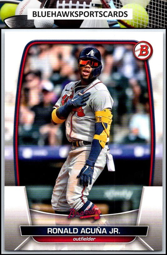 2023 Bowman #92 Ronald Acuna Jr.