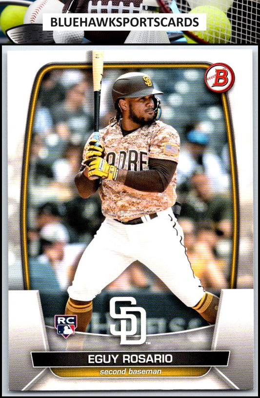 2023 Bowman #63 Eguy Rosario