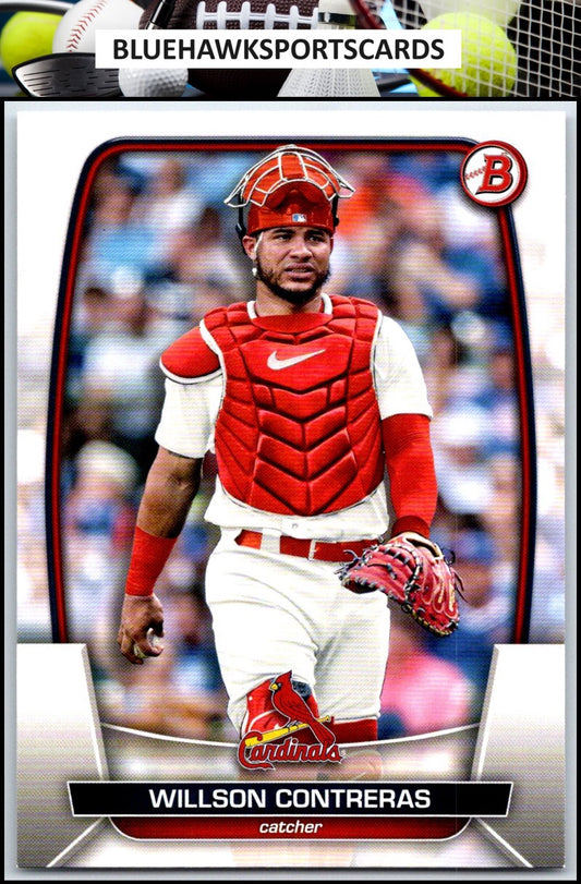 2023 Bowman #100 Willson Contreras