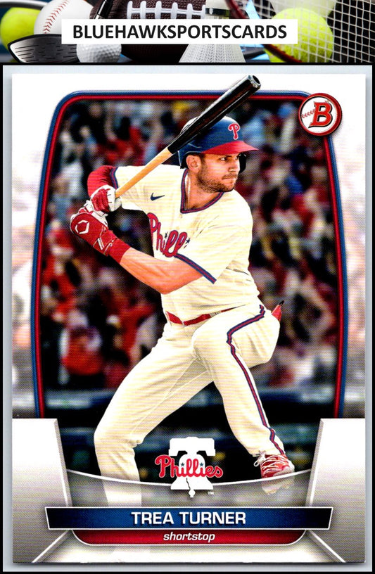 2023 Bowman #10 Trea Turner