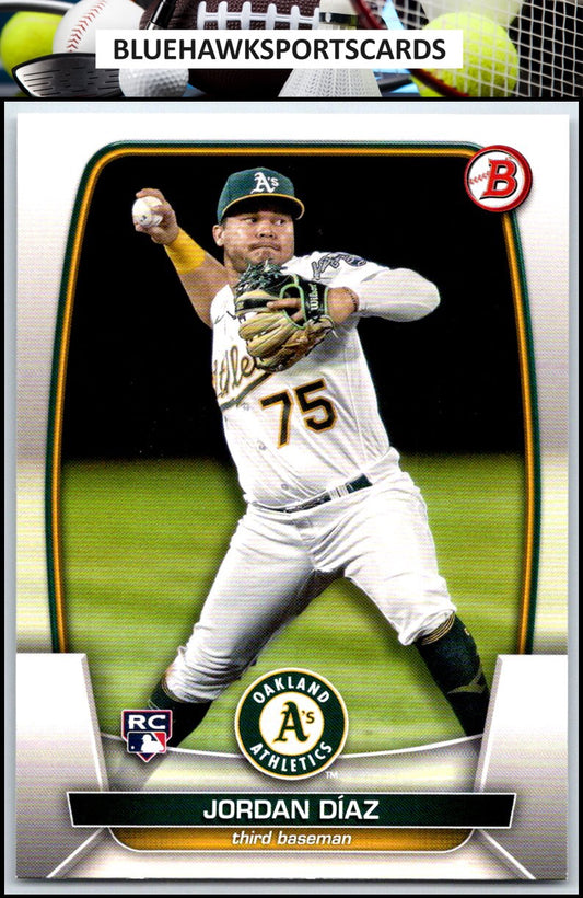 2023 Bowman #61 Jordan Diaz
