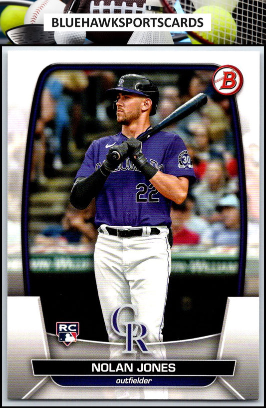 2023 Bowman #74 Nolan Jones