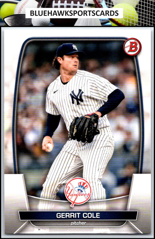 2023 Bowman #83 Gerrit Cole