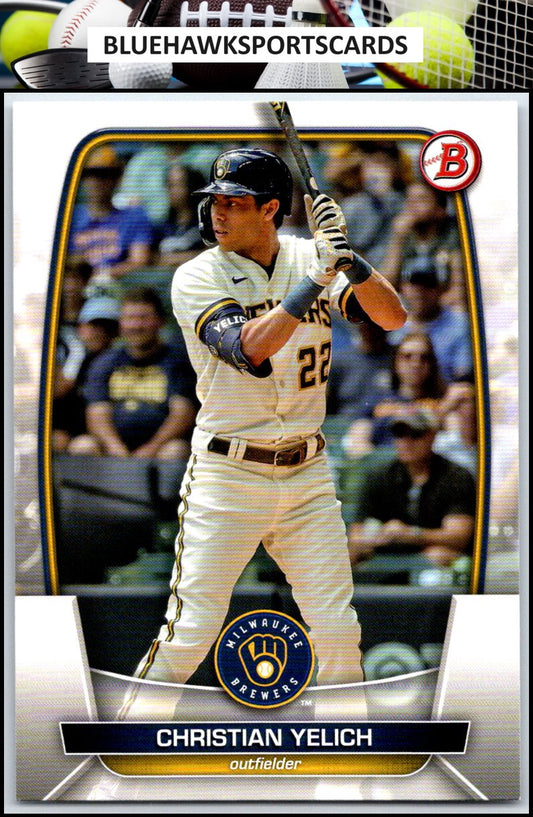 2023 Bowman #23 Christian Yelich