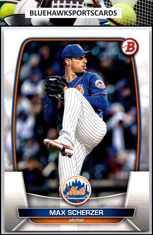 2023 Bowman #53 Max Scherzer