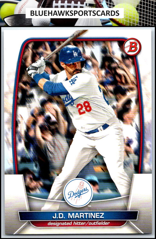 2023 Bowman #21 J.D. Martinez