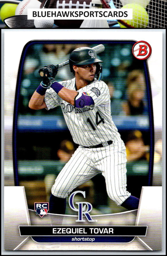 2023 Bowman #15 Ezequiel Tovar