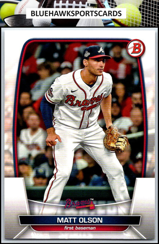 2023 Bowman #4 Matt Olson