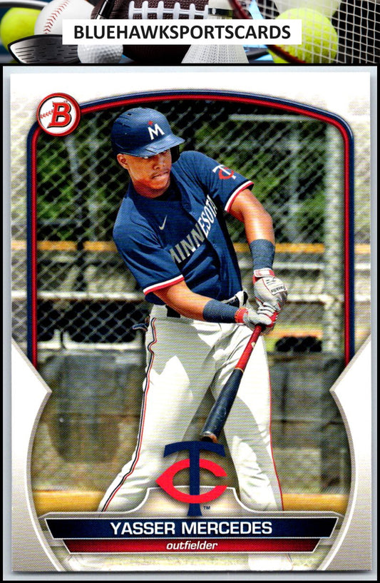 2023 Bowman #BP-99 Yasser Mercedes Prospects